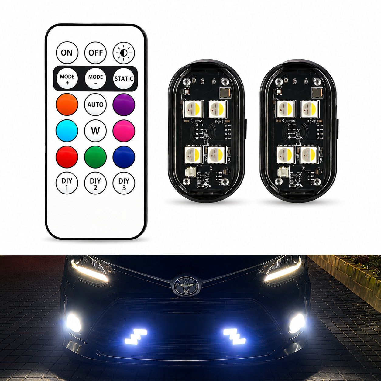 Wireless Grill Flashers with Remote Control