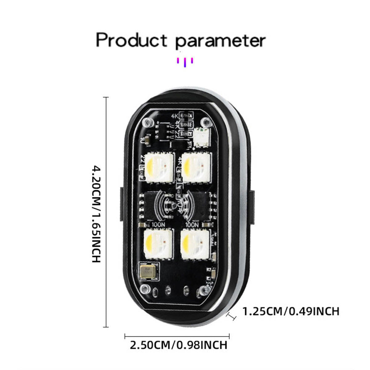 Wireless Grill Flashers with Remote Control